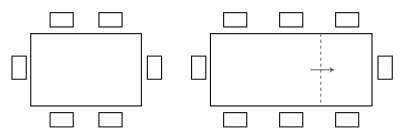 Seating capacity diagram