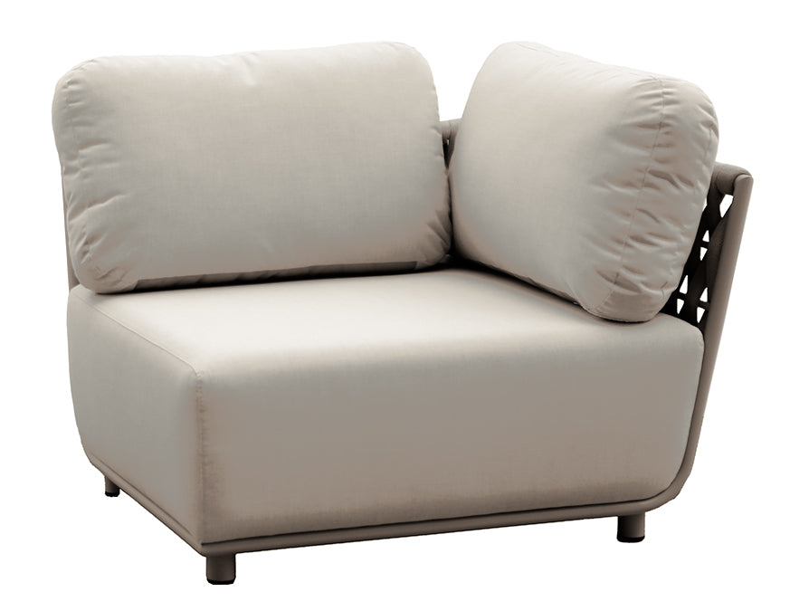 Couture Jardin HUG Left Hand Chair Greige