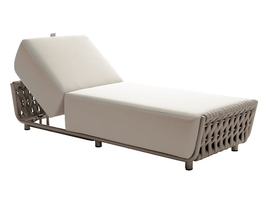 Couture Jardin HUG Chaise Lounge-Ottoman Greige