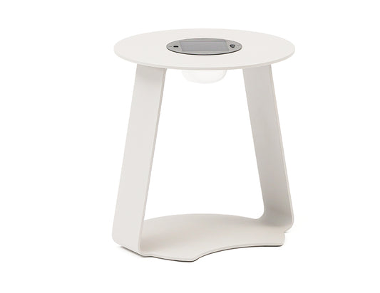 Couture Jardin DUO Small Table Solar Lamp White