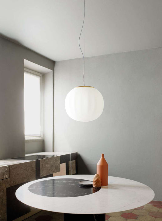 Luceplan Lita Suspension Lamp single over table