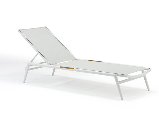 Couture Jardin POLO Chaise Lounge White