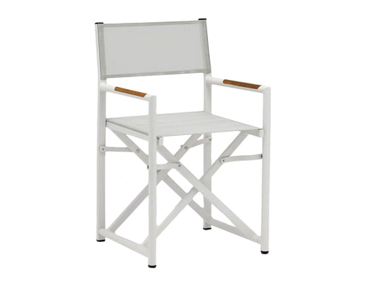 Couture Jardin POLO Director Chair White