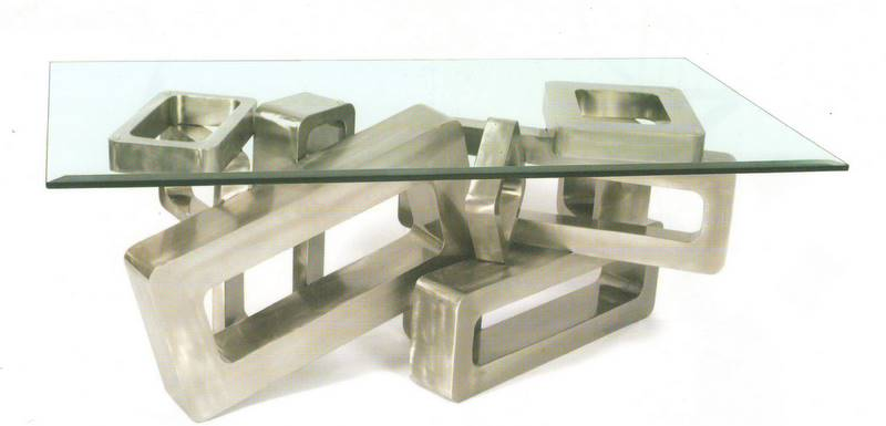 Artisan House Cubicle Table sculptural coffee table base