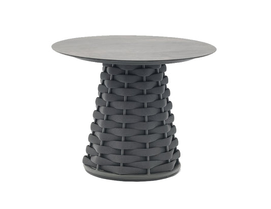 Couture Jardin HUG Round Lunch Table Anthracite