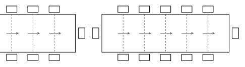 Seating capacity diagram