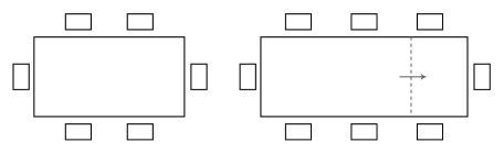 Seating capacity diagram