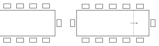 Seating capacity diagram