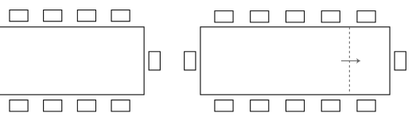 Seating capacity diagram