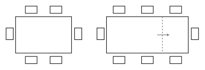 Seating capacity diagram
