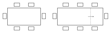 Seating capacity diagram