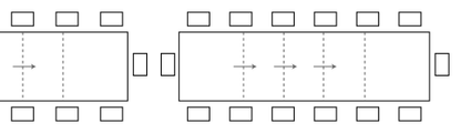 Seating capacity diagram