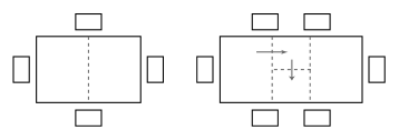 Seating capacity diagram