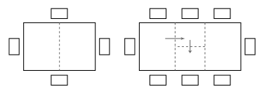 Seating capacity diagram