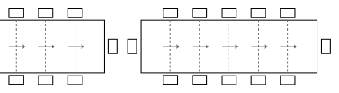 Seating capacity diagram