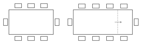 Seating capacity diagram