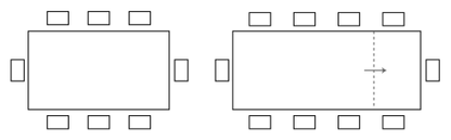 Seating capacity diagram