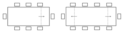 Seating capacity diagram