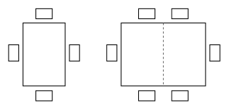 Seating capacity diagram