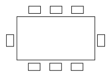 Seating capacity diagram