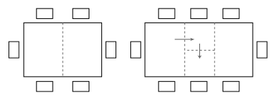 Seating capacity diagram