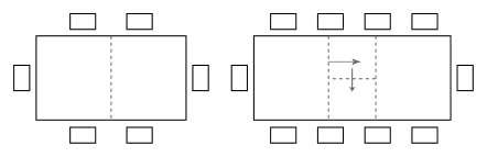 Seating capacity diagram