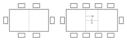 Seating capacity diagram