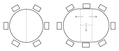 Seating capacity diagram