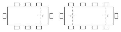 Seating capacity diagram