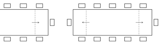 Seating capacity diagram