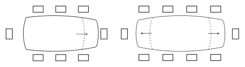 Seating capacity diagram