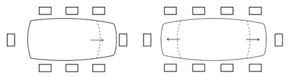 Seating capacity diagram
