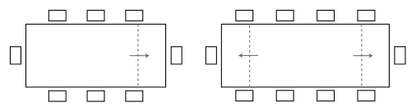 Seating capacity diagram