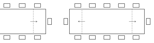 Seating capacity diagram