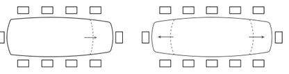 Seating capacity diagram