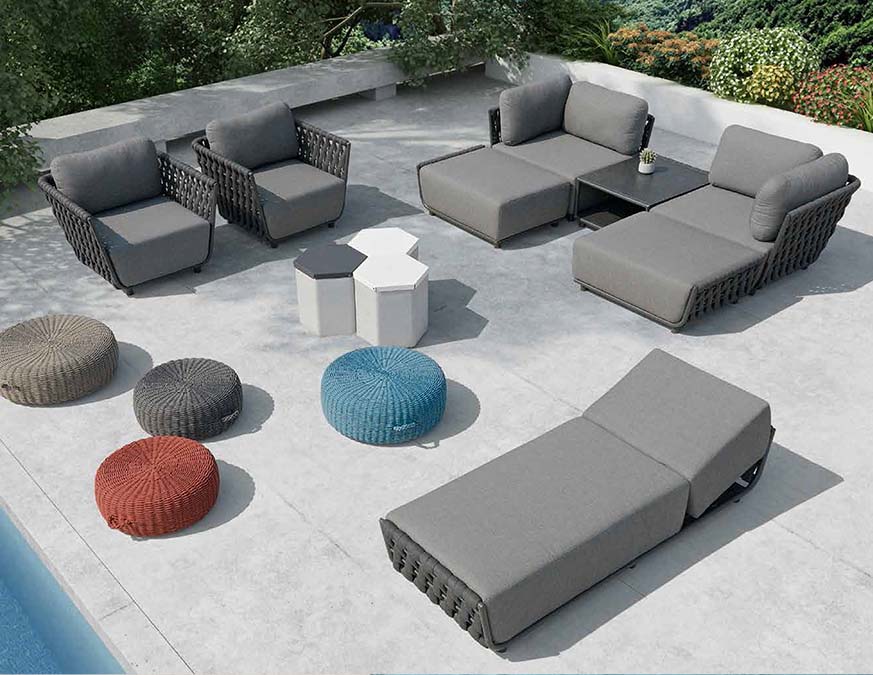 Couture Jardin HUG Armchair Anthracite lifestyle
