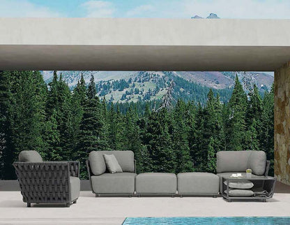 Couture Jardin HUG Armchair Anthracite lifestyle