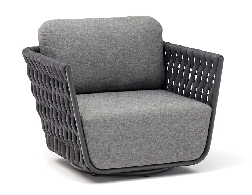 Couture Jardin HUG Swivel Armchair Anthracite
