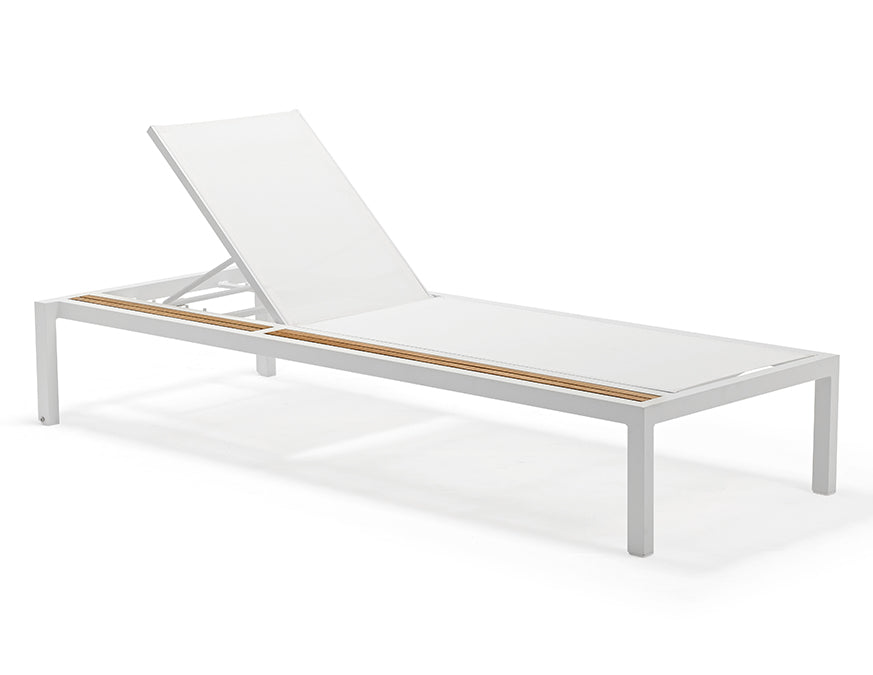 Couture Jardin OASIS Chaise Lounge White