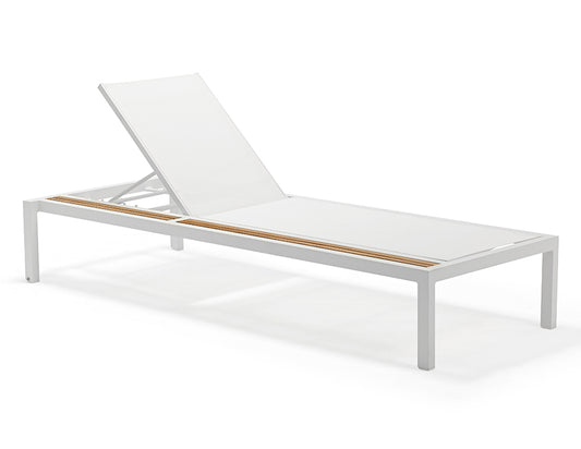 Couture Jardin OASIS Chaise Lounge White