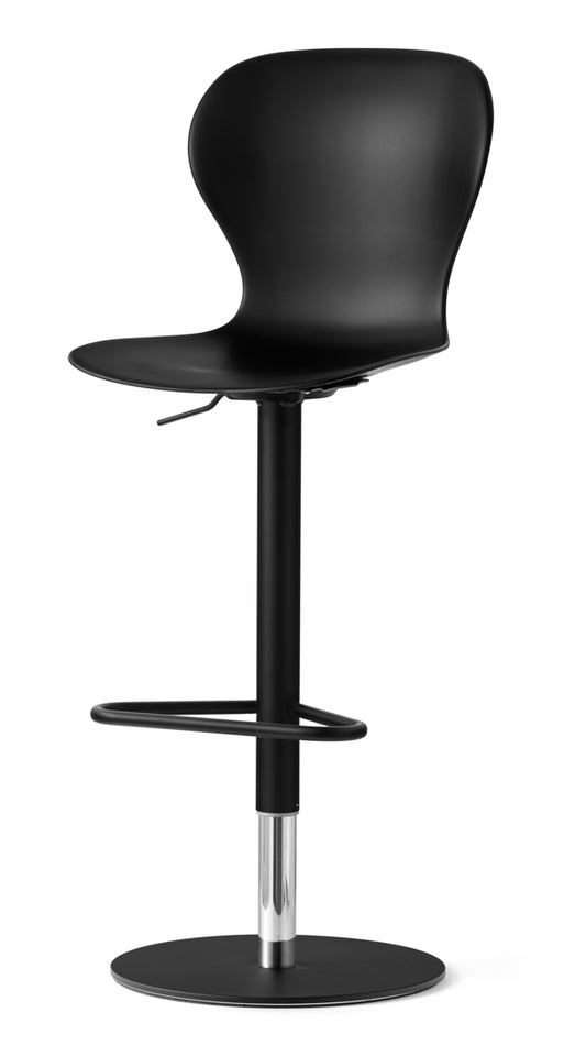 Connubia OPS! Adjustable Stool CB2322 - P15 Matt Black frame and seat