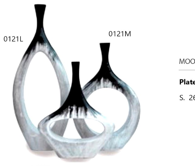 Mood Dekor Set of Three Catalina Vases