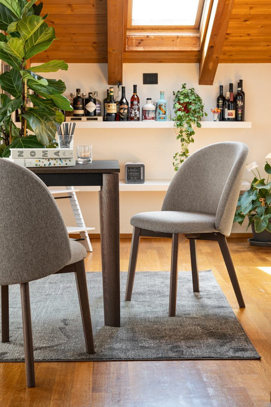 Connubia Tuka Mid Chair CB2190 - P12 Smoke, SLA Cros Taupe