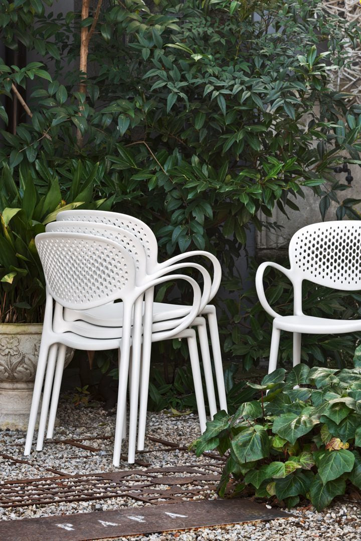 Connubia ABBY Armchair CB2194 - P94 Matt Optic White
