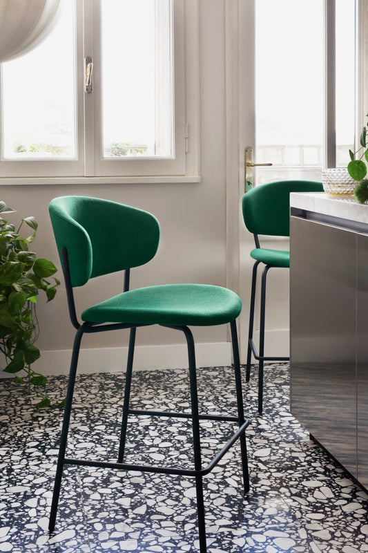 DESY CB2339 P15 Matt Black frame, SLH Cros Forest Green seat