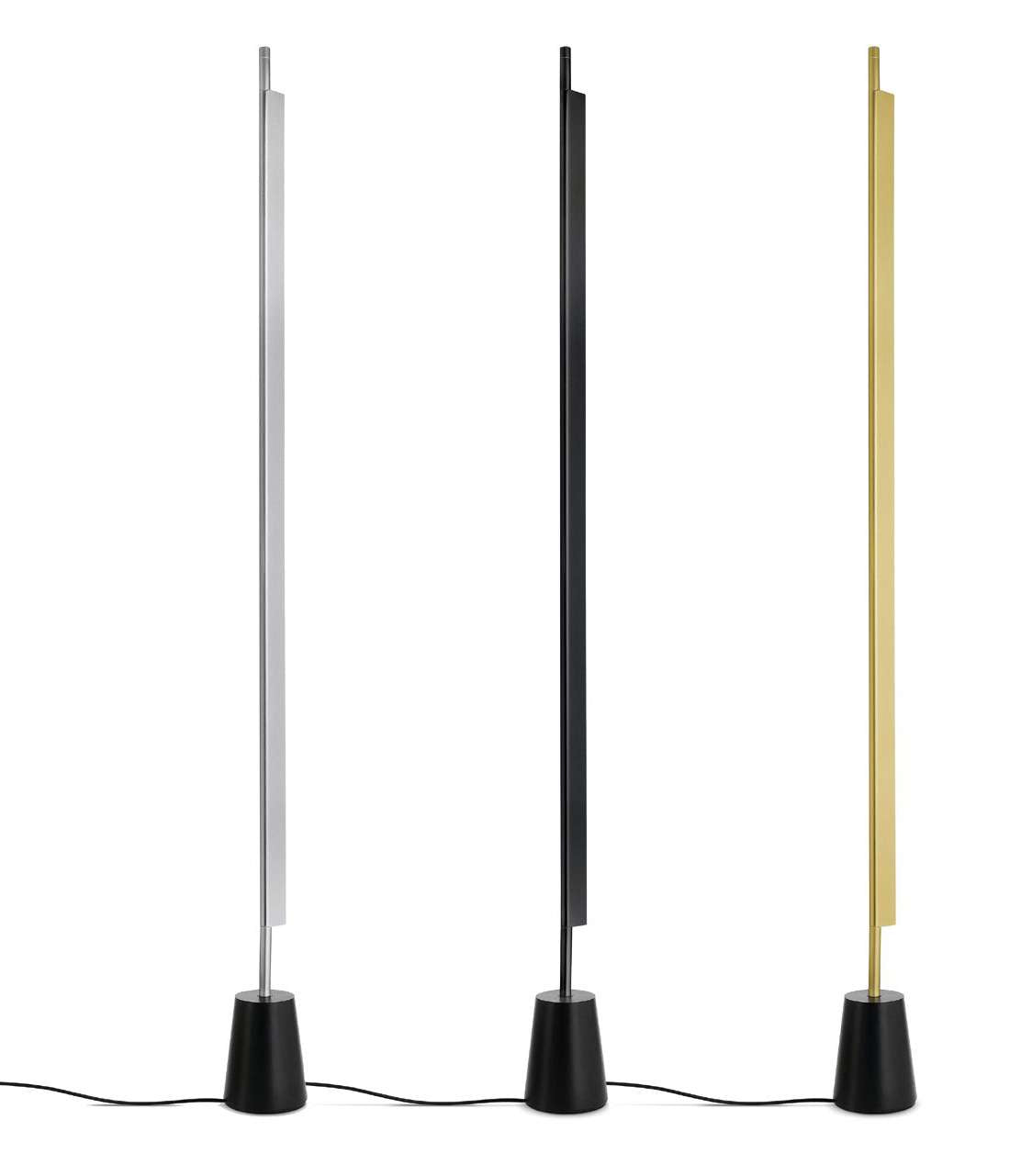 Luceplan Compendium Floor Lamp in three finishes