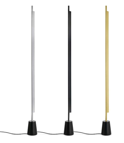 Luceplan Compendium Floor Lamp in three finishes