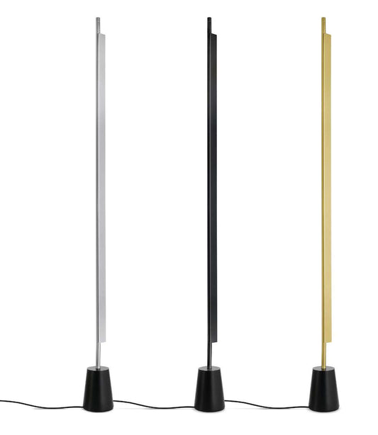 Luceplan Compendium Floor Lamp in three finishes