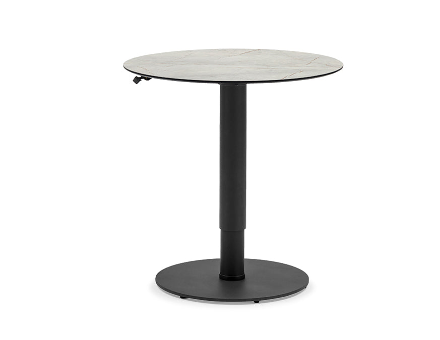 Couture Jardin ENJOY Round Adjustable Height Table Anthracite