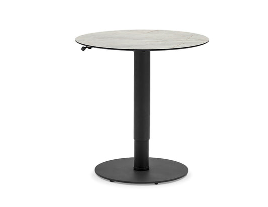 Couture Jardin ENJOY Round Adjustable Height Table Anthracite